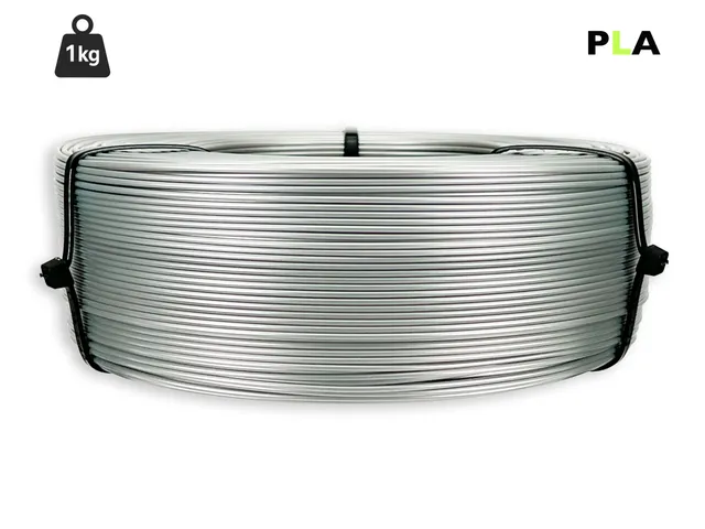 das-filament-pla-filament-1-75-mm-silber-1-kg-refill image 1