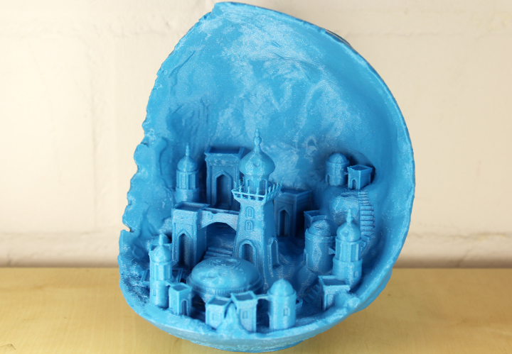das-filament-pla-filament-50-g-sample-2-85-mm-toms3d-infinity-blue image 3