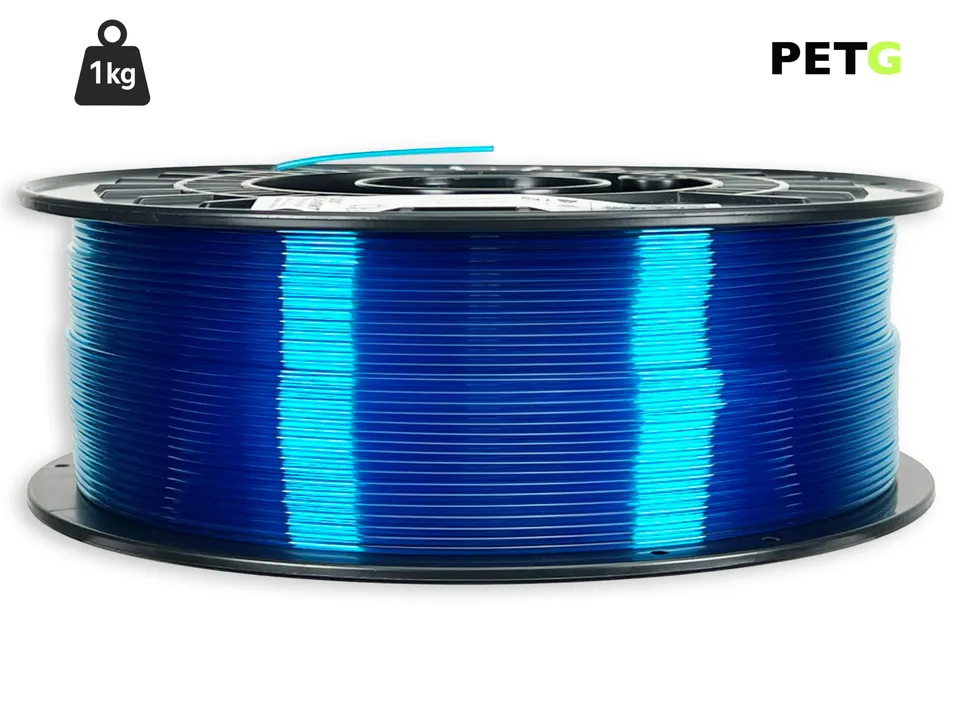 das-filament-petg-filament-1-75-mm-transparent-blau-1-kg image 1