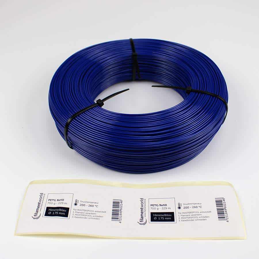 filamentworld-petg-refill-filament-himmelblau-1-75-mm-0-70-kg image 3