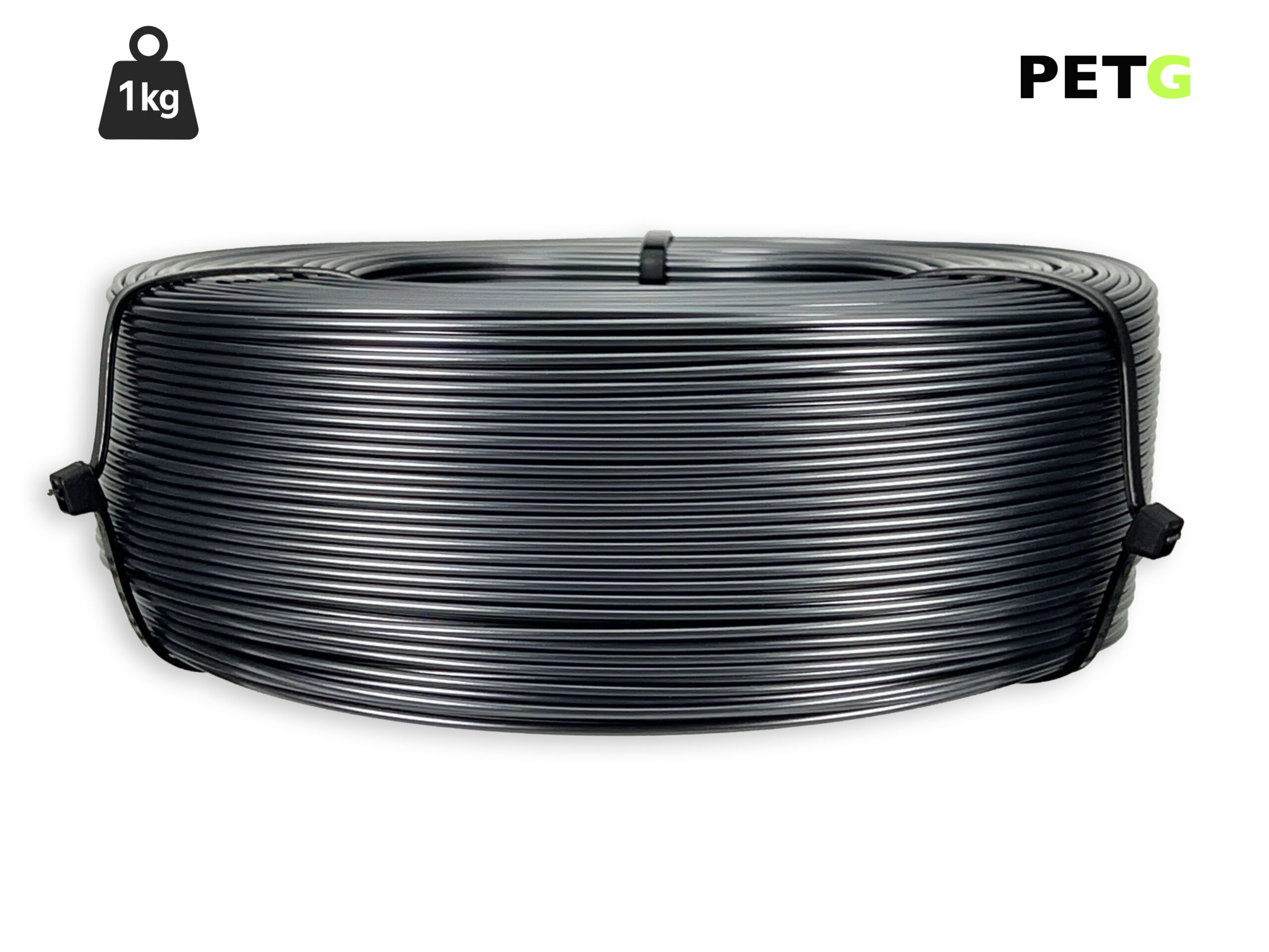 das-filament-petg-filament-1-75-mm-anthrazit-v2-1-kg-refill image 1